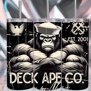 Deck Ape Tumbler-Built for Heat, Ice, and Hellraising